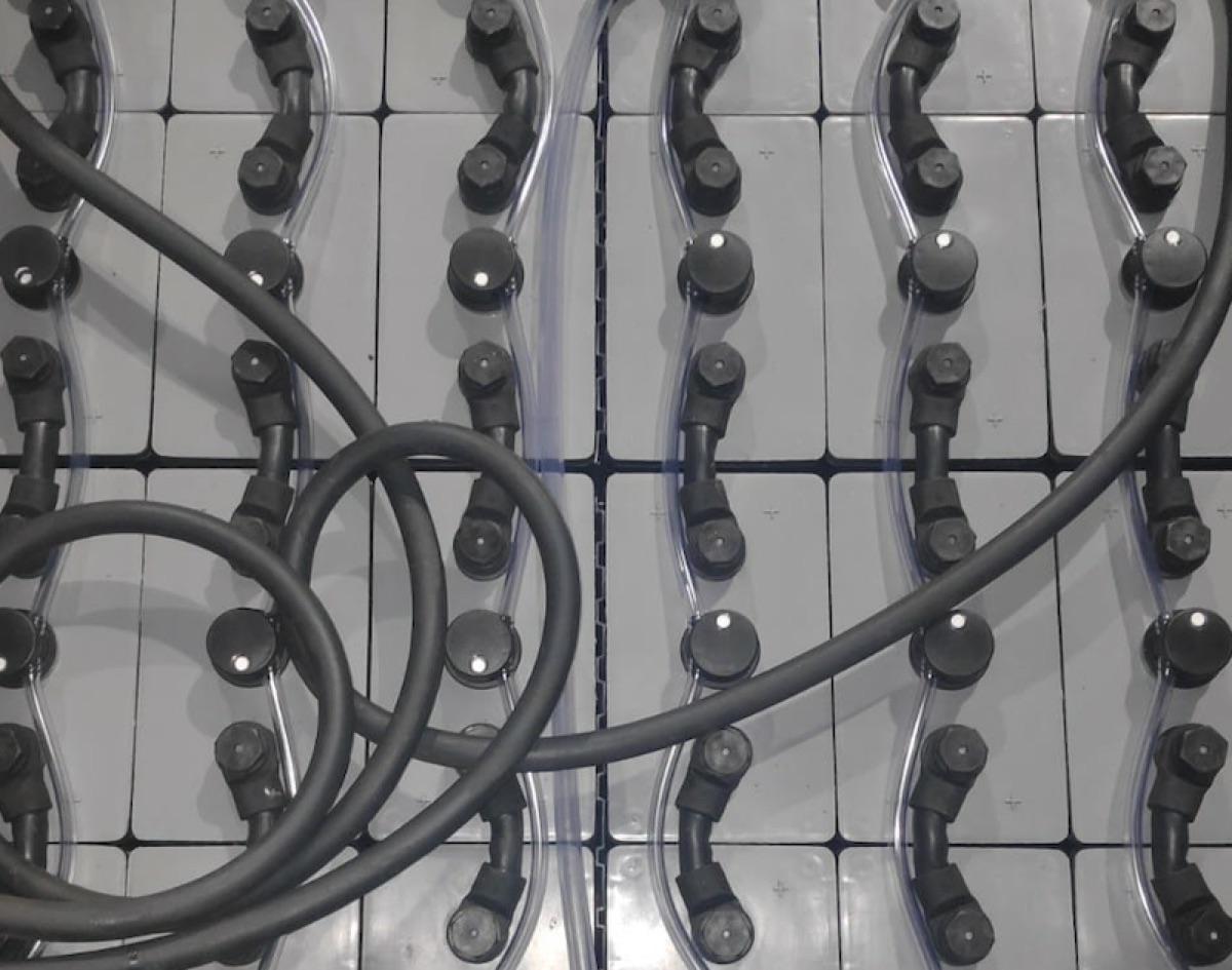 Antriebsbatterie eines Elektrostaplers